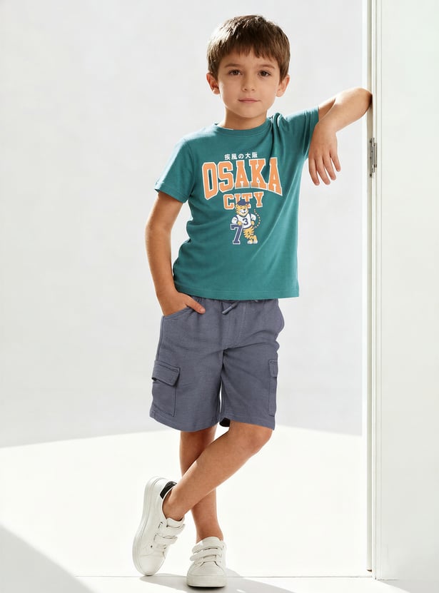 Boys Printed T-shirt - Pack of 2