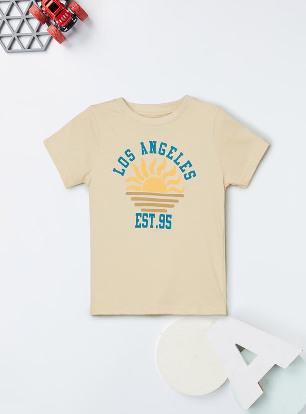 Boys Printed T-shirt - Pack of 2