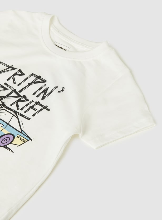 Boys Printed T-shirt - Pack of 2