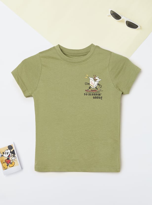 Boys Printed T-shirts - Pack of 2