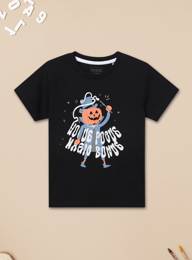 Boys Printed T-shirts - Pack of 2