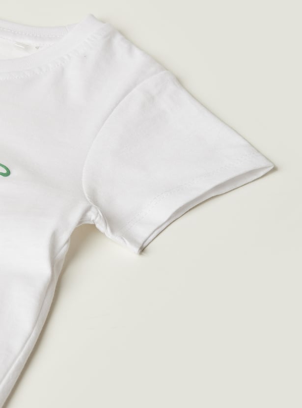 Girls Printed T-shirts - Pack of 2