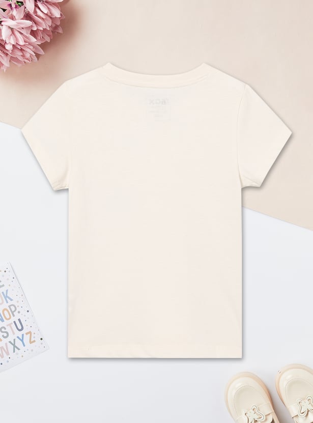 Girls Printed T-shirts - Pack of 2