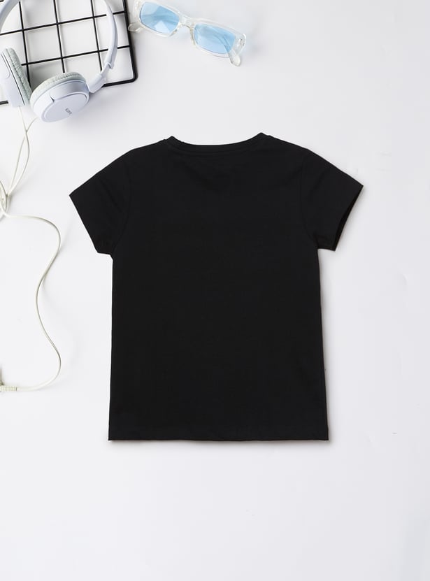 Girls Printed T-shirt - Pack of 2