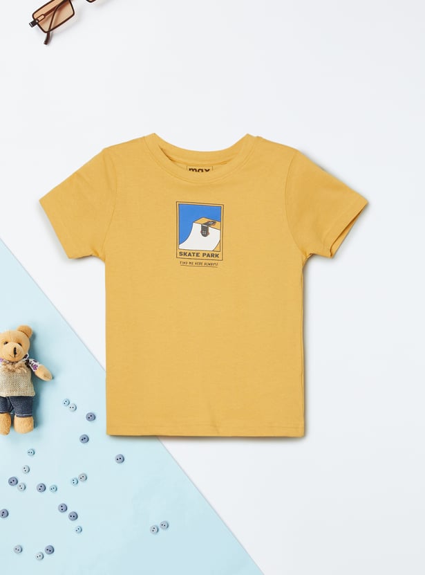Boys Printed T-shirt - Pack of 2