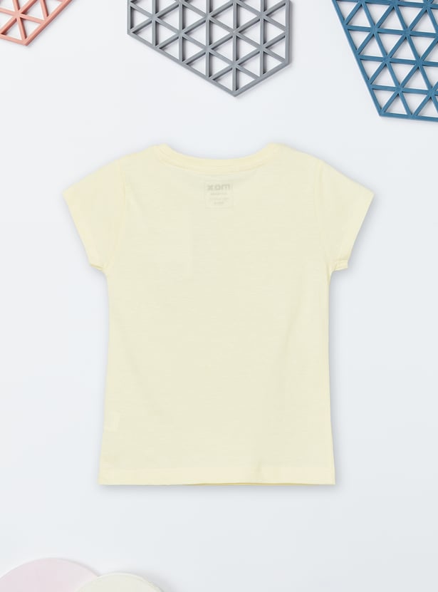 Girls Printed T-shirts - Pack of 2
