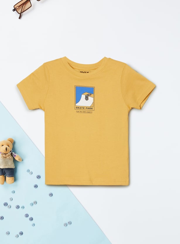 Boys Printed T-shirts - Pack of 2