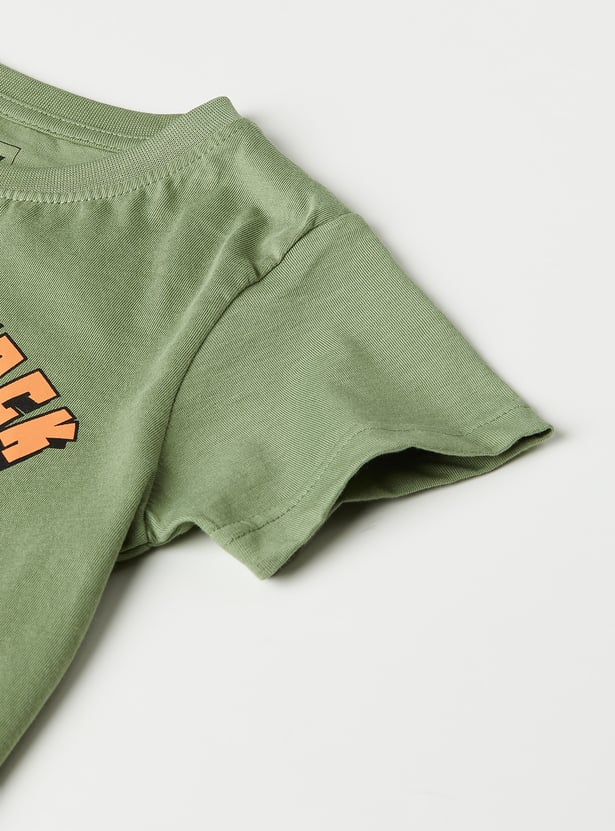 Boys Printed T-shirts - Pack of 2