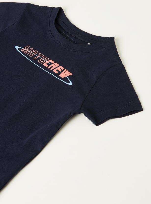 Boys Printed T-shirts - Pack of 2