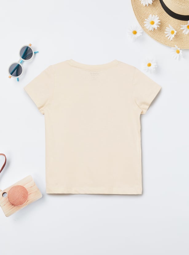 Girls Printed T-shirt - Pack of 2