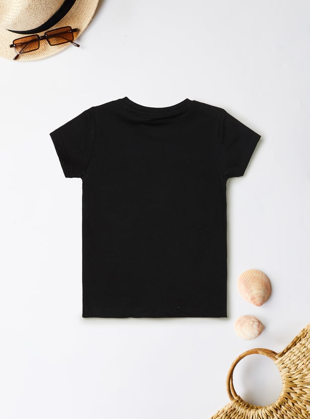 Girls Printed T-shirt - Pack of 2
