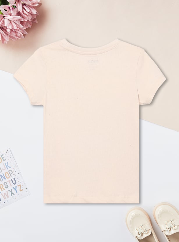 Girls Printed T-shirt - Pack of 2