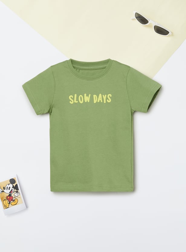 Boys Printed T-shirt - Pack of 2