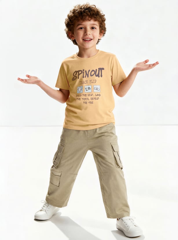 Boys Printed T-shirts - Pack of 2