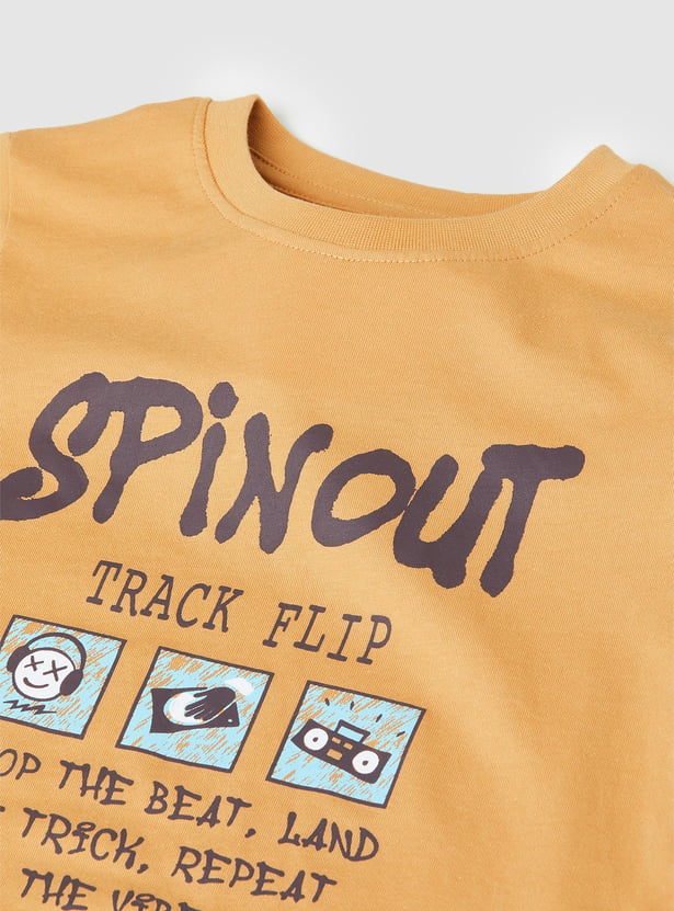 Boys Printed T-shirts - Pack of 2