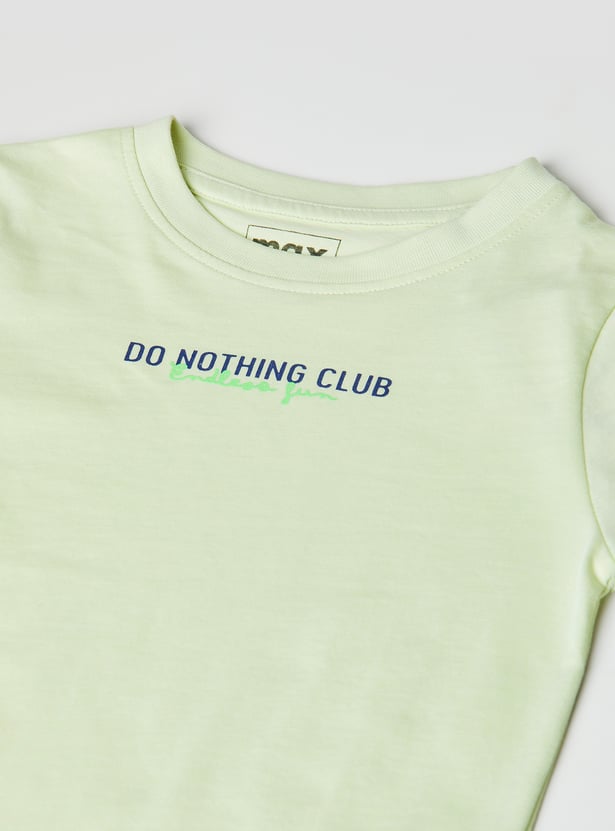 Boys Printed T-shirt - Pack of 2
