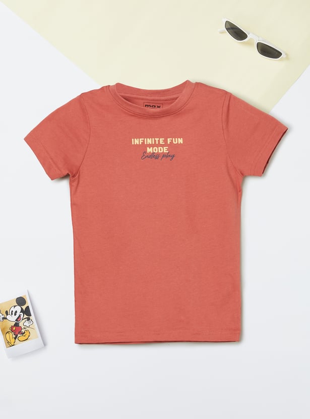 Boys Printed T-shirt - Pack of 2