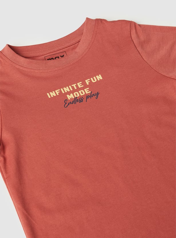 Boys Printed T-shirt - Pack of 2