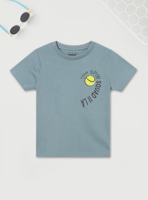 Boys Printed T-shirts - Pack of 2