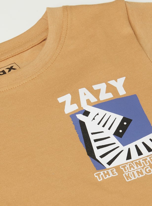 Boys Printed T-shirts - Pack of 2