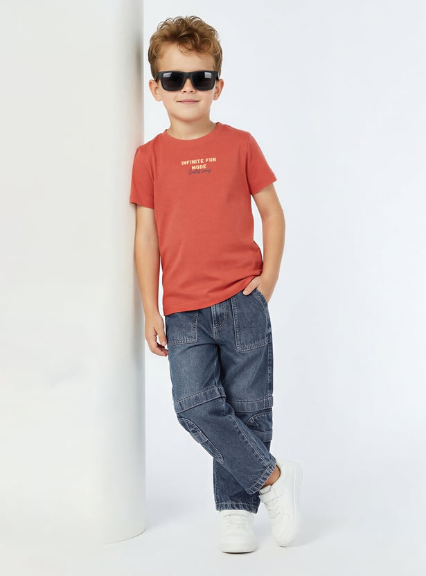 Boys Printed T-shirts - Pack of 2