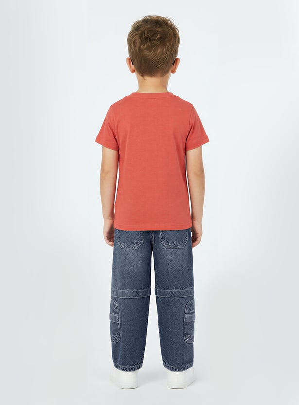 Boys Printed T-shirts - Pack of 2