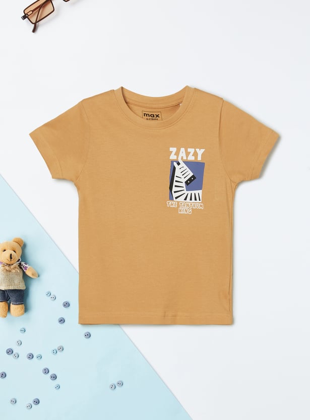 Boys Printed T-shirt - Pack of 2
