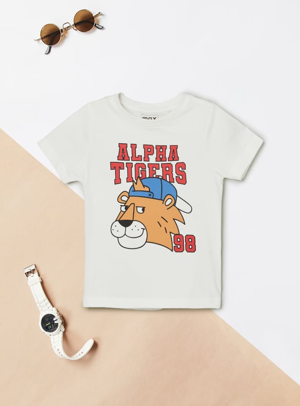 Boys Printed T-shirt - Pack of 2