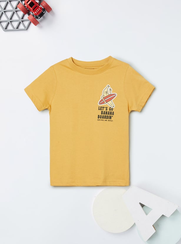 Boys Printed T-shirts - Pack of 2