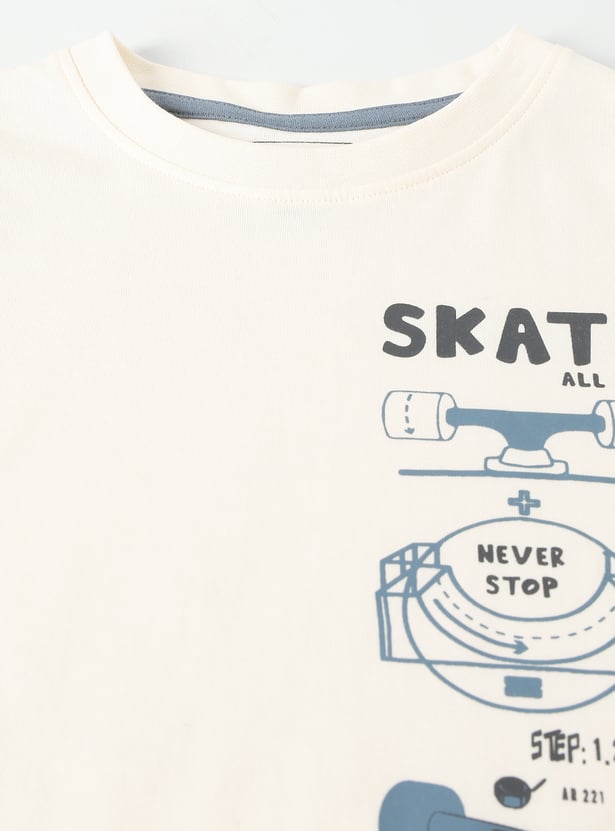 Boys Printed T-shirts - Pack of 2