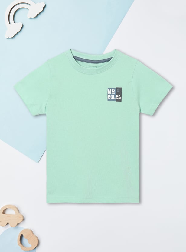 Boys Printed T-shirts - Pack of 2