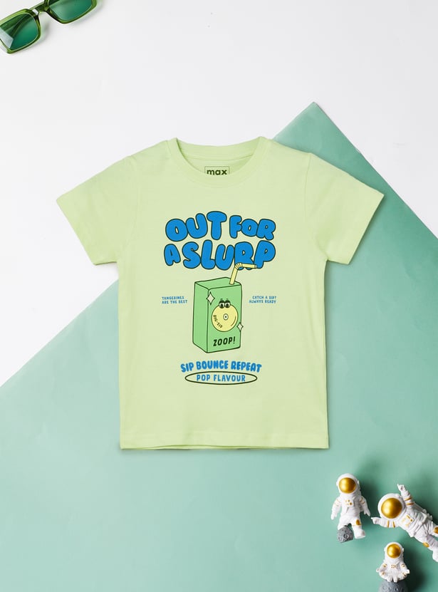 Boys Printed T-shirts - Pack of 2
