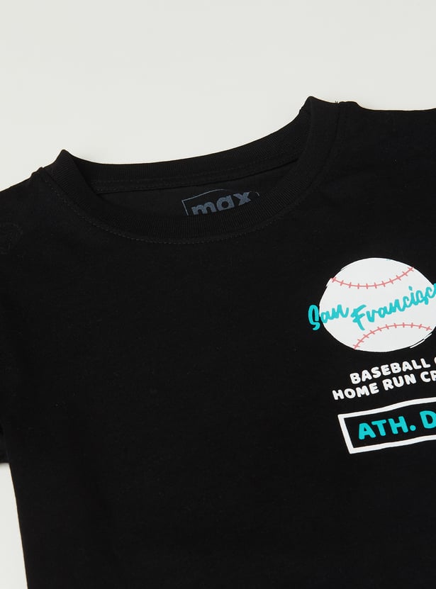 Boys Printed T-shirt - Pack of 2