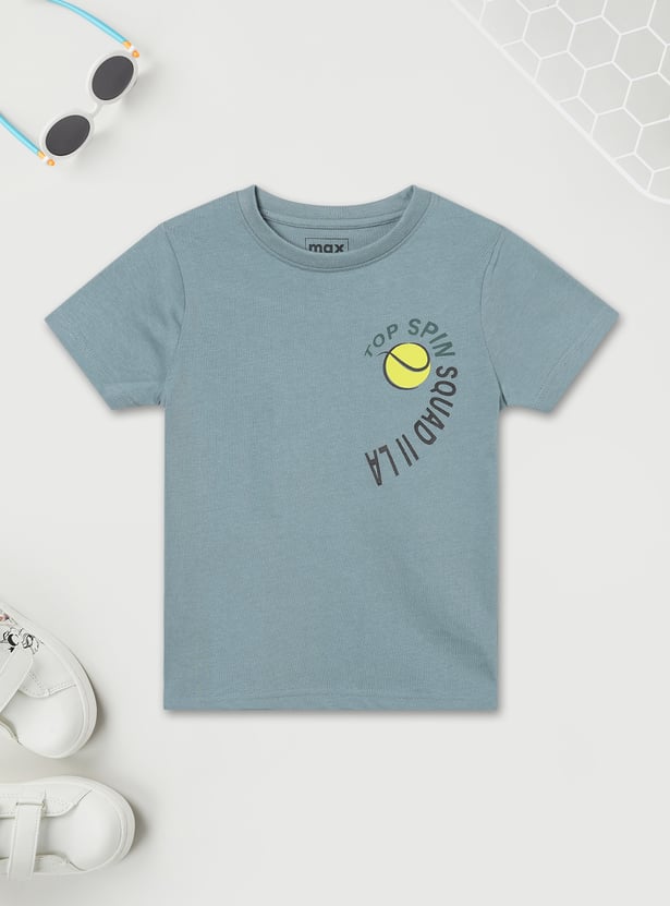 Boys Printed T-shirts - Pack of 2