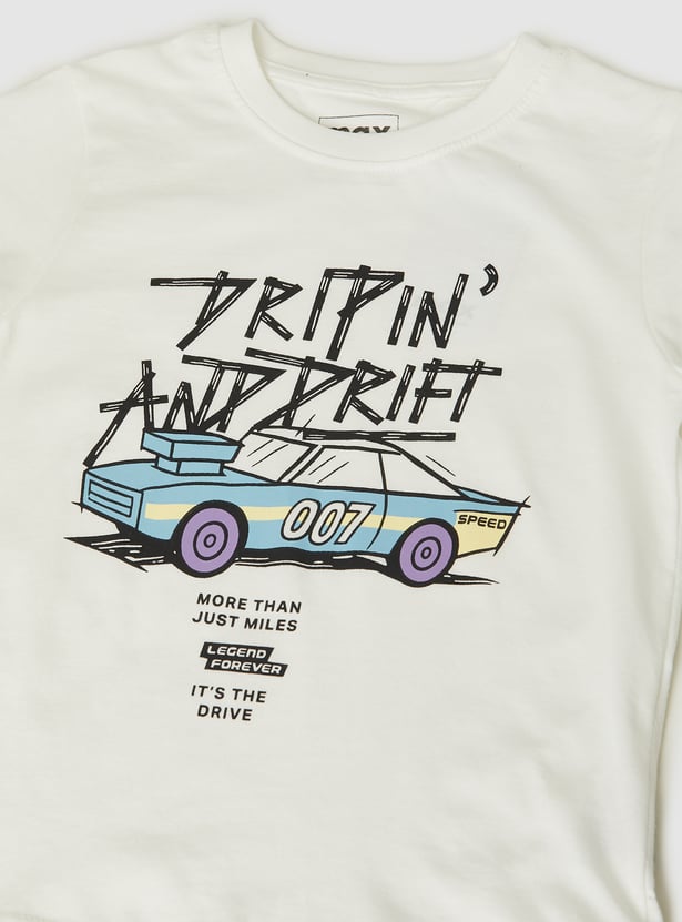 Boys Printed T-shirts - Pack of 2