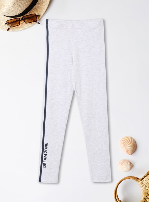 Girls Striped Leggings - Pack of 2