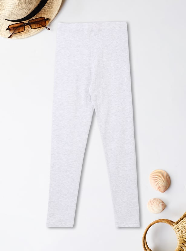 Girls Striped Leggings - Pack of 2