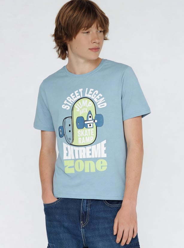 Boys Printed T-shirt - Pack of 2
