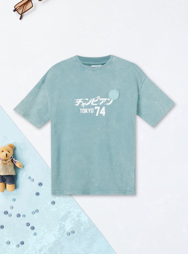 Boys Printed T-shirts - Pack of 2