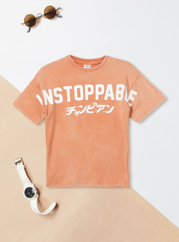 Boys Printed T-shirts - Pack of 2