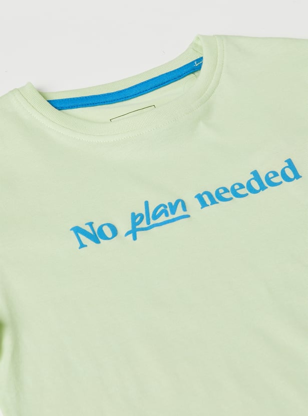 Boys Printed T-shirts - Pack of 2
