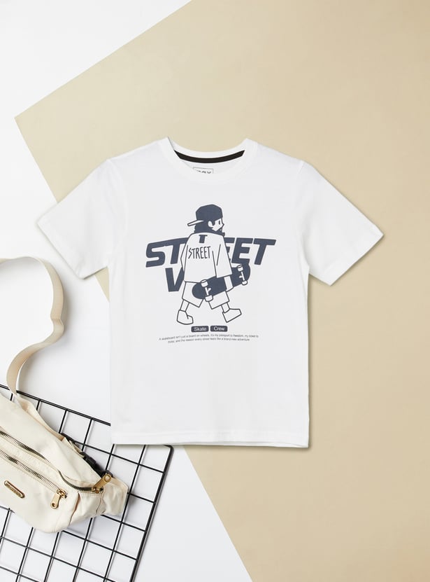 Boys Printed T-shirt - Pack of 2
