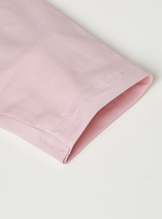 Girls Solid Leggings - Pack of 2