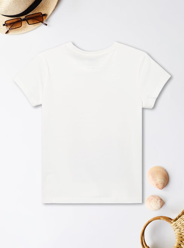 Girls Printed T-shirt - Pack of 2