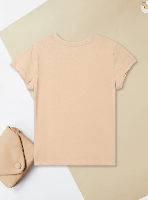 Girls Printed T-shirt - Pack of 2