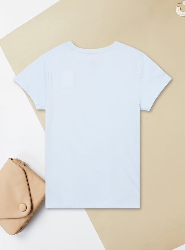 Girls Printed T-shirt - Pack of 2