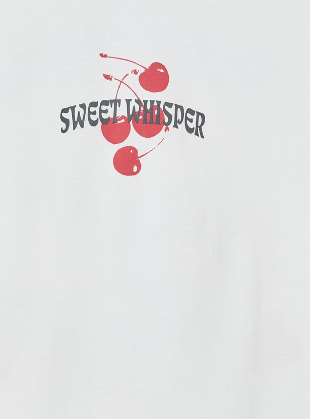 Girls Printed T-shirts - Pack of 2