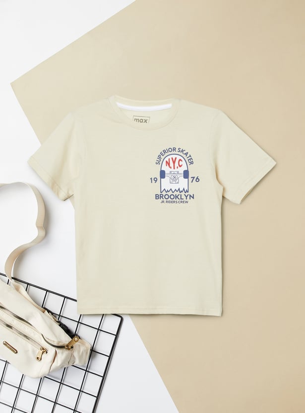 Boys Printed T-shirt - Pack of 2