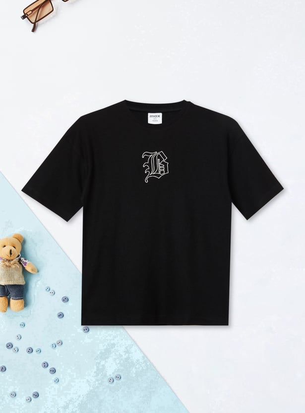 Boys Embroidered T-shirts - Pack of 2
