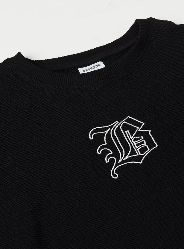 Boys Embroidered T-shirts - Pack of 2